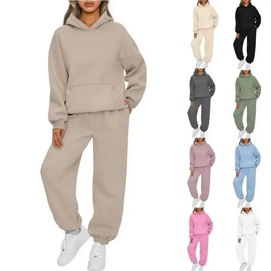 Men's Sports Suits Fashion Tracksuit Women Hoodies + Pants Two Pieces Sets Running Casual Sweatshirts Sweatpants Men's Clothing