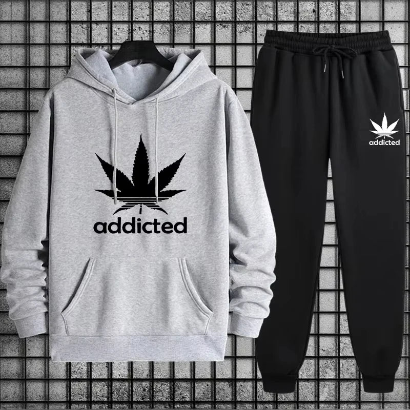 Tracksuit for Men Hoodie + Sweatpants Urban Casual Fashion Sportswear Fall/winter Home Outdoor Comfort Warm Outfit Men's Clothes