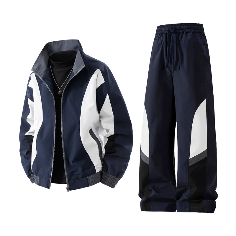 Sweatshirt Men's Clothing Set Fashion Sports Sets Running Sweatshirt+Sweatpants Sets 2 Pieces Sets Tracksuits Casual Sportswear