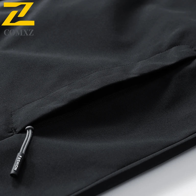 Men's Tracksuit Sets Autumn 2025 Fashion Sportswear Two Piece Sport Suit Jacket+Sweatpants Sweatsuit Men Sports Windproof Suit