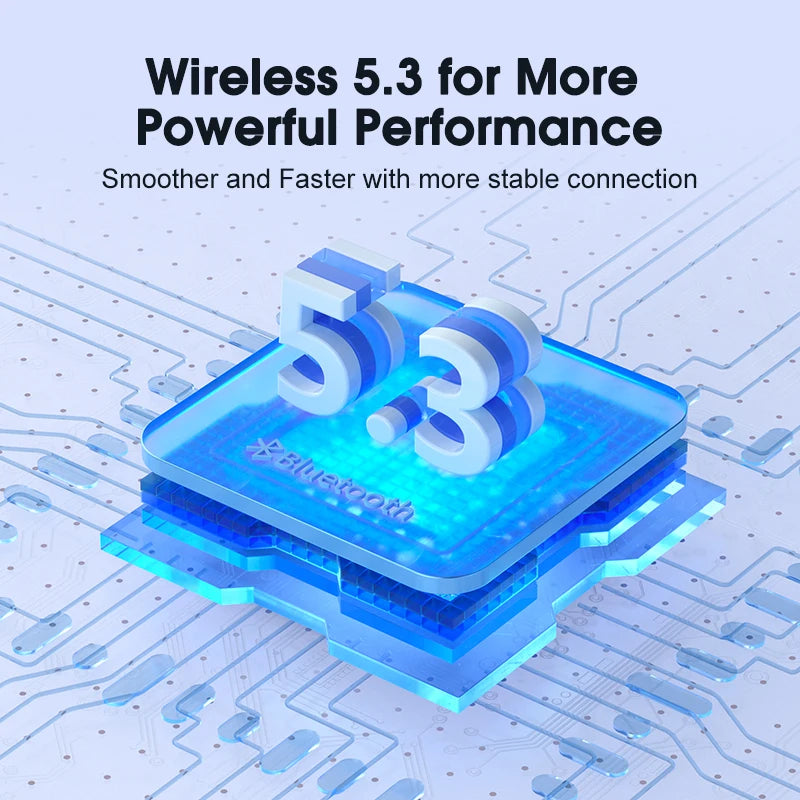 QCY T13 ANC Wireless Earphones Bluetooth 5.3 Active Noise Cancellation Headphones 4 Mics ENC Headset in-Ear Gaming Earbuds