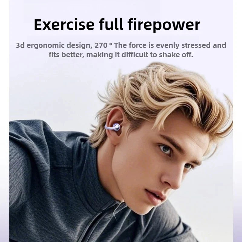 OnePlus Clip-on Earbuds Clip-on Wireless Earphones Bluetooth Premium Audio Bluetooth Premium Audio Sports Headphones Wtih Mic