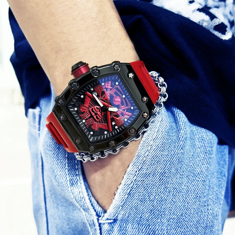 New Sports Watch Men's Luminous Waterproof Calendar Watch Luxury Silica Gel Strap Waterproof Quartz Watch Montre Homme Relógios