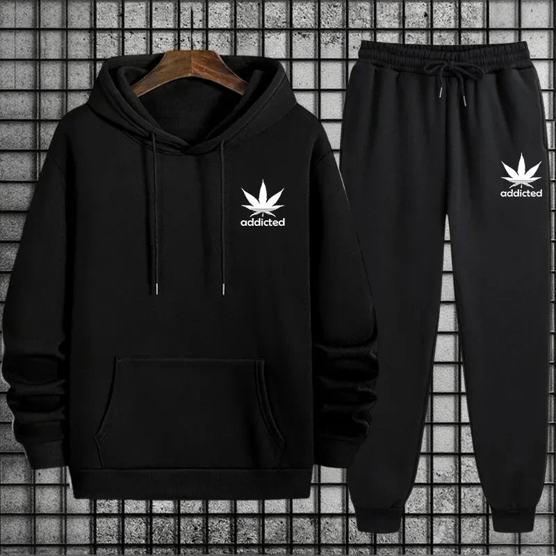 Tracksuit for Men Hoodie + Sweatpants Urban Casual Fashion Sportswear Fall/winter Home Outdoor Comfort Warm Outfit Men's Clothes
