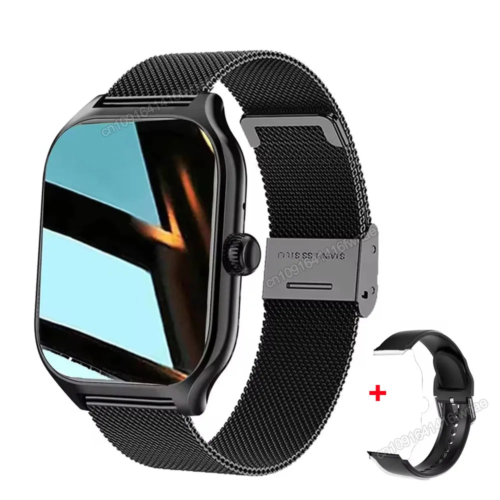 2026 New Smart Watch 2.01'' HD Display Bluetooth Call Message Alert Sports Mode GPS Tracker Smartwatch Men Women For Android IOS