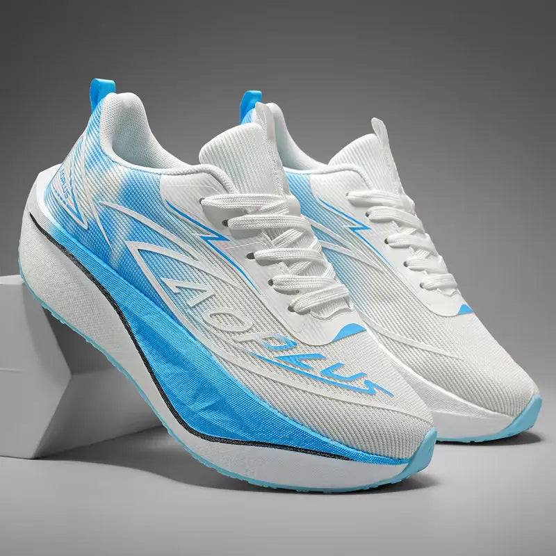 Men's Sports Shoes Carbon Plate Running Shoes Male Marathon Sneakers Racing Shock-absorbing Athletics Training Shoes for Women
