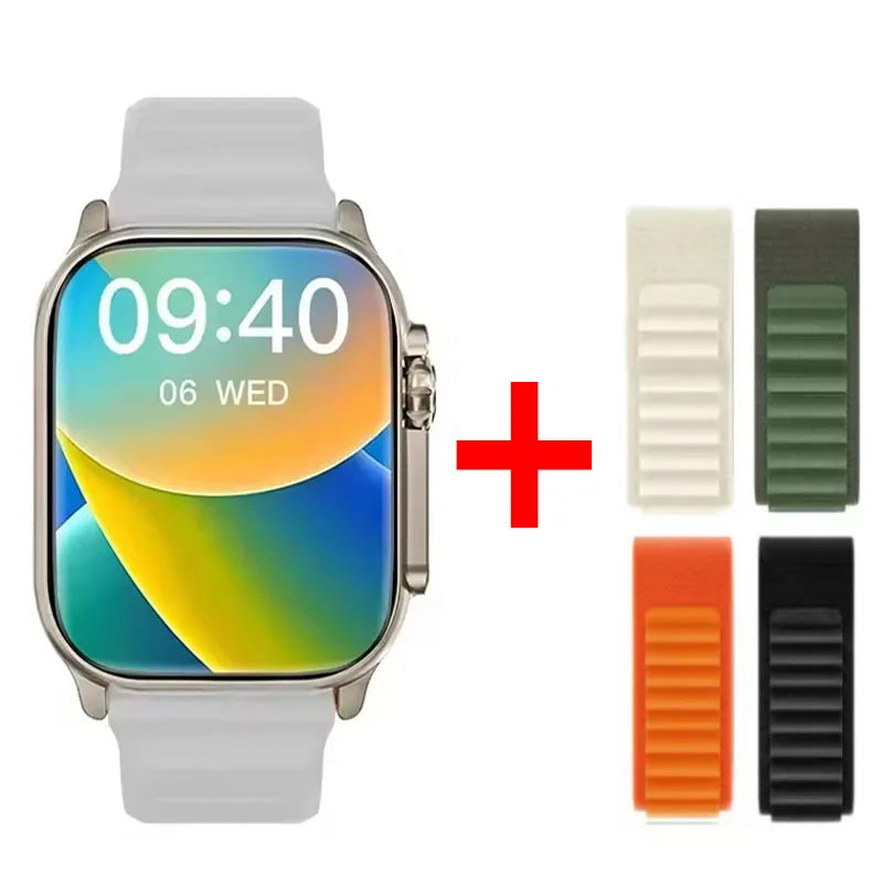 New Watch 10 Ultra Smart Watch 49mm 2026 New NFC Men Women GPS Track Bluetooth Call BT Music Games Wireless Charging Smartwatch