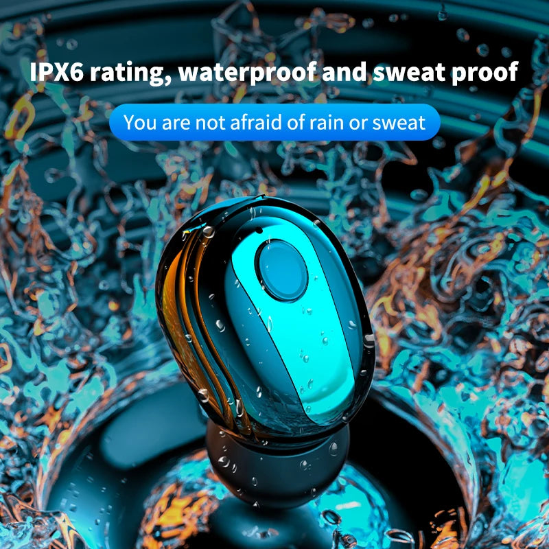 Wireless Bluetooth earphones S9 in ear mini ultra small invisible single ear stereo sports Bluetooth earphones with long battery