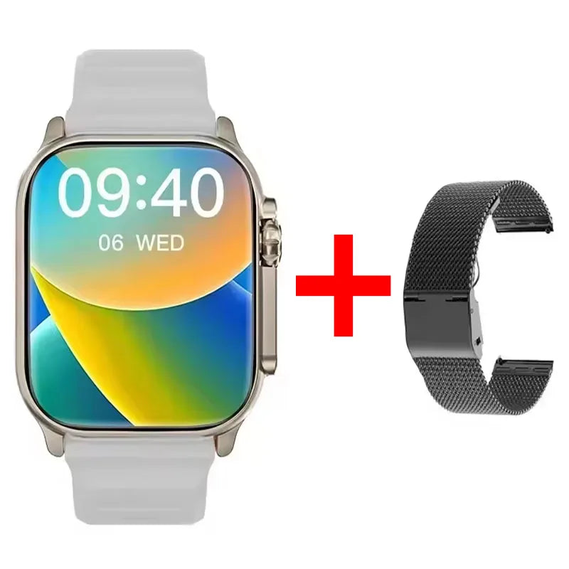 New Watch 10 Ultra Smart Watch 49mm 2026 New NFC Men Women GPS Track Bluetooth Call BT Music Games Wireless Charging Smartwatch