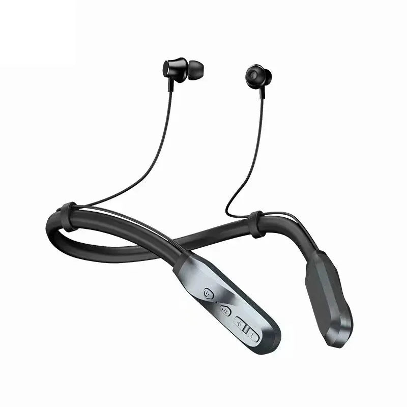 Neckband Bluetooth 5.1 headphones I35, with built-in microphone, water and sweat resistant.