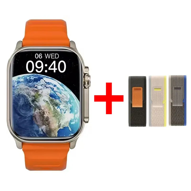 New Watch 10 Ultra Smart Watch 49mm 2026 New NFC Men Women GPS Track Bluetooth Call BT Music Games Wireless Charging Smartwatch