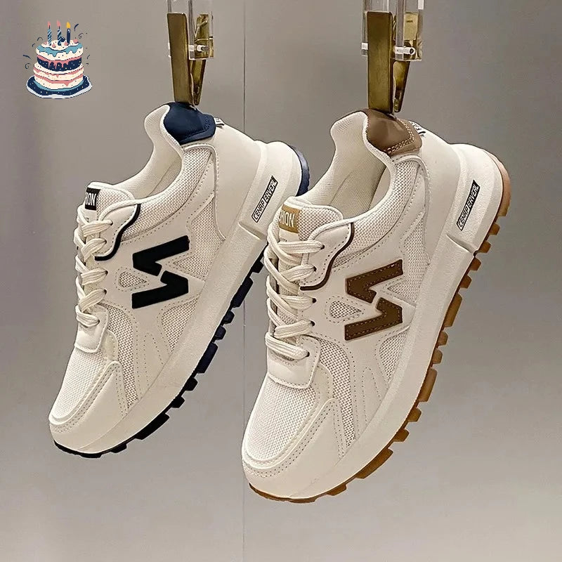 Sports Shoes for Women 2024 Spring New Super Hot Versatile Anti slip Casual Women's Shoes Soft Sole Running Little White Shoes