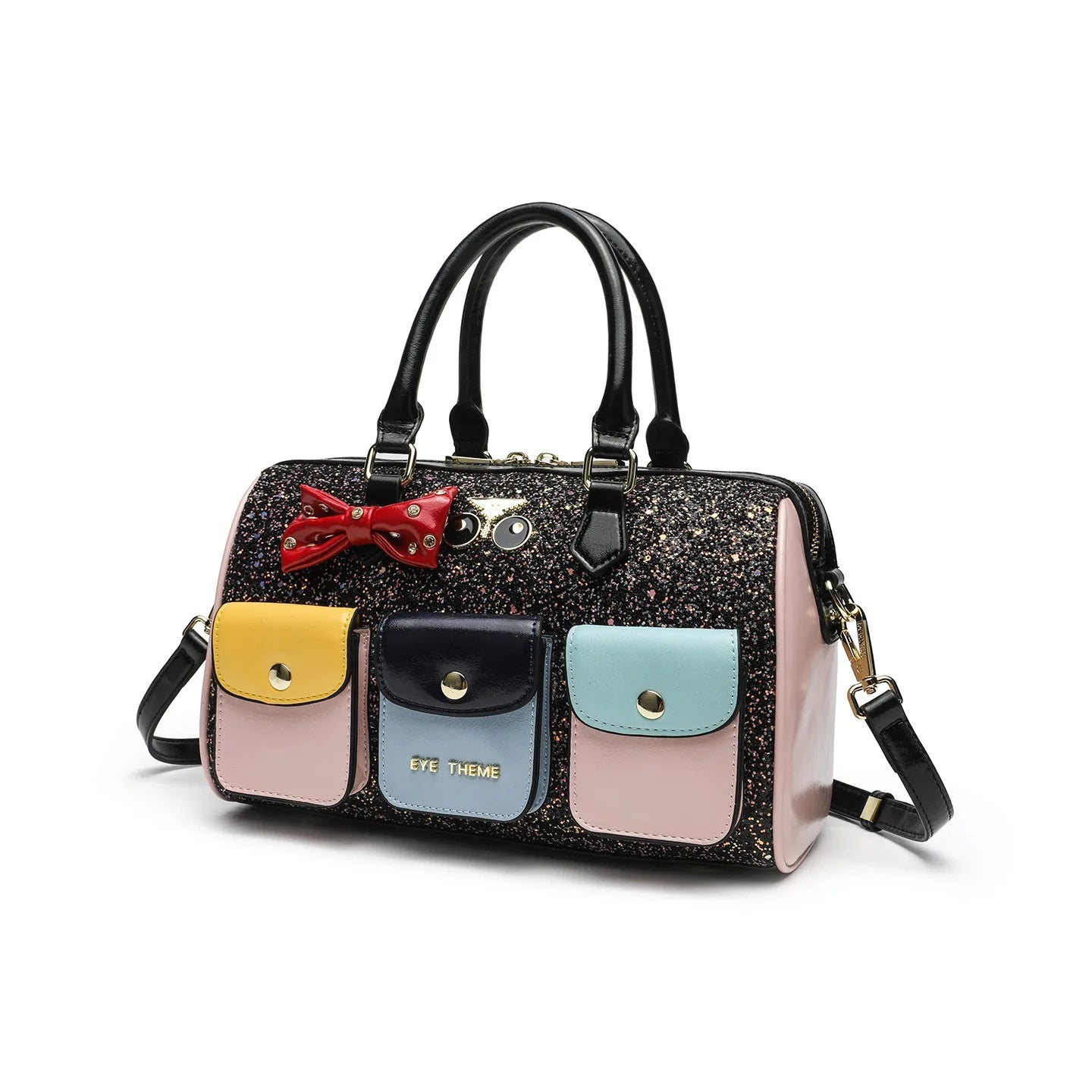 Ladies' Handheld Diamond Set Noble Bag with Design Sense, niche and large capacity zipper pillow crossbody bag