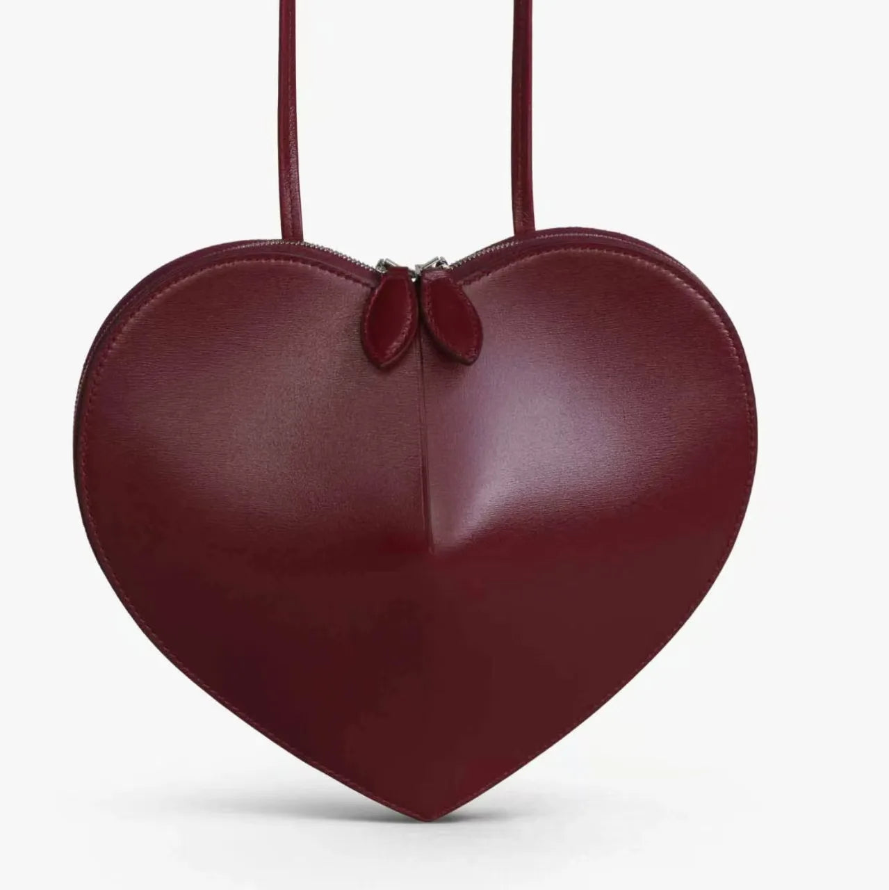 2026 High-End Love Fashionable Peach Heart Box Bag Textured Niche Design Stylish Shoulder Crossbody Bag for Women