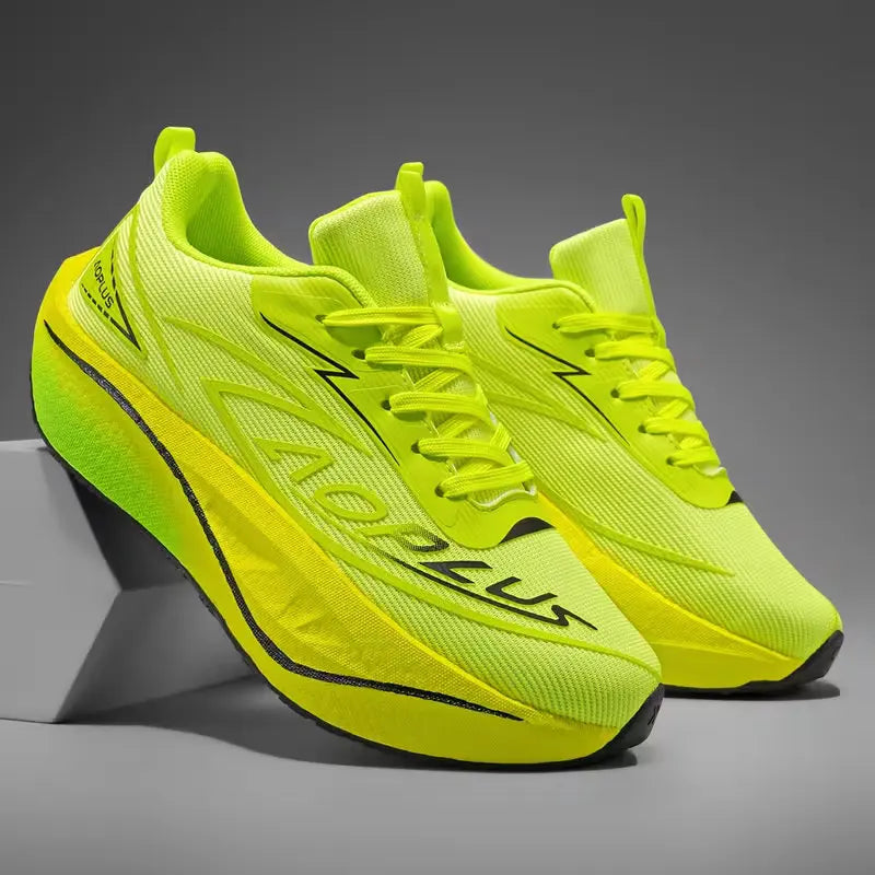 Men's Sports Shoes Carbon Plate Running Shoes Male Marathon Sneakers Racing Shock-absorbing Athletics Training Shoes for Women