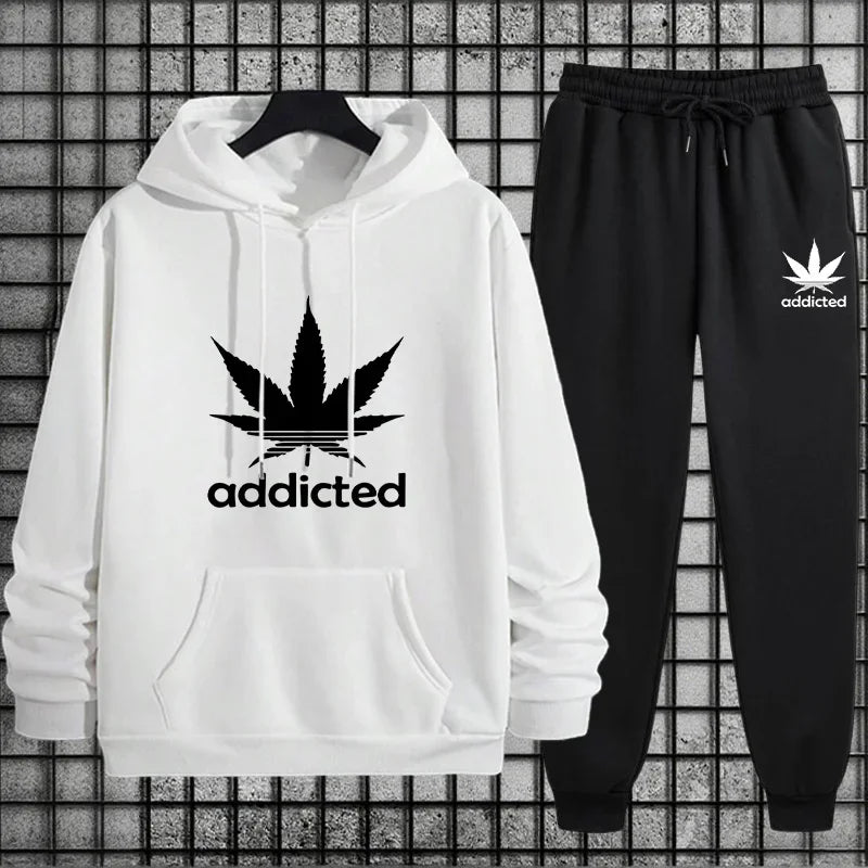 Tracksuit for Men Hoodie + Sweatpants Urban Casual Fashion Sportswear Fall/winter Home Outdoor Comfort Warm Outfit Men's Clothes