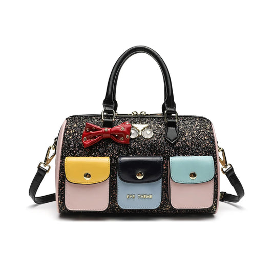 Ladies' Handheld Diamond Set Noble Bag with Design Sense, niche and large capacity zipper pillow crossbody bag