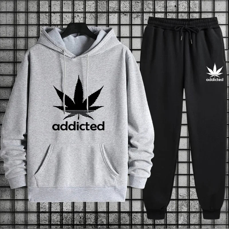 Tracksuit for Men Hoodie + Sweatpants Urban Casual Fashion Sportswear Fall/winter Home Outdoor Comfort Warm Outfit Men's Clothes