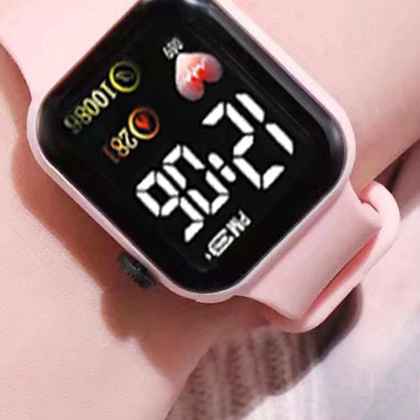New LED Sports Watches Smart Watch for Men Women Digital Wristwatches Casual Silicone Montre Femme Relojs Para Mujer Чисы Женски