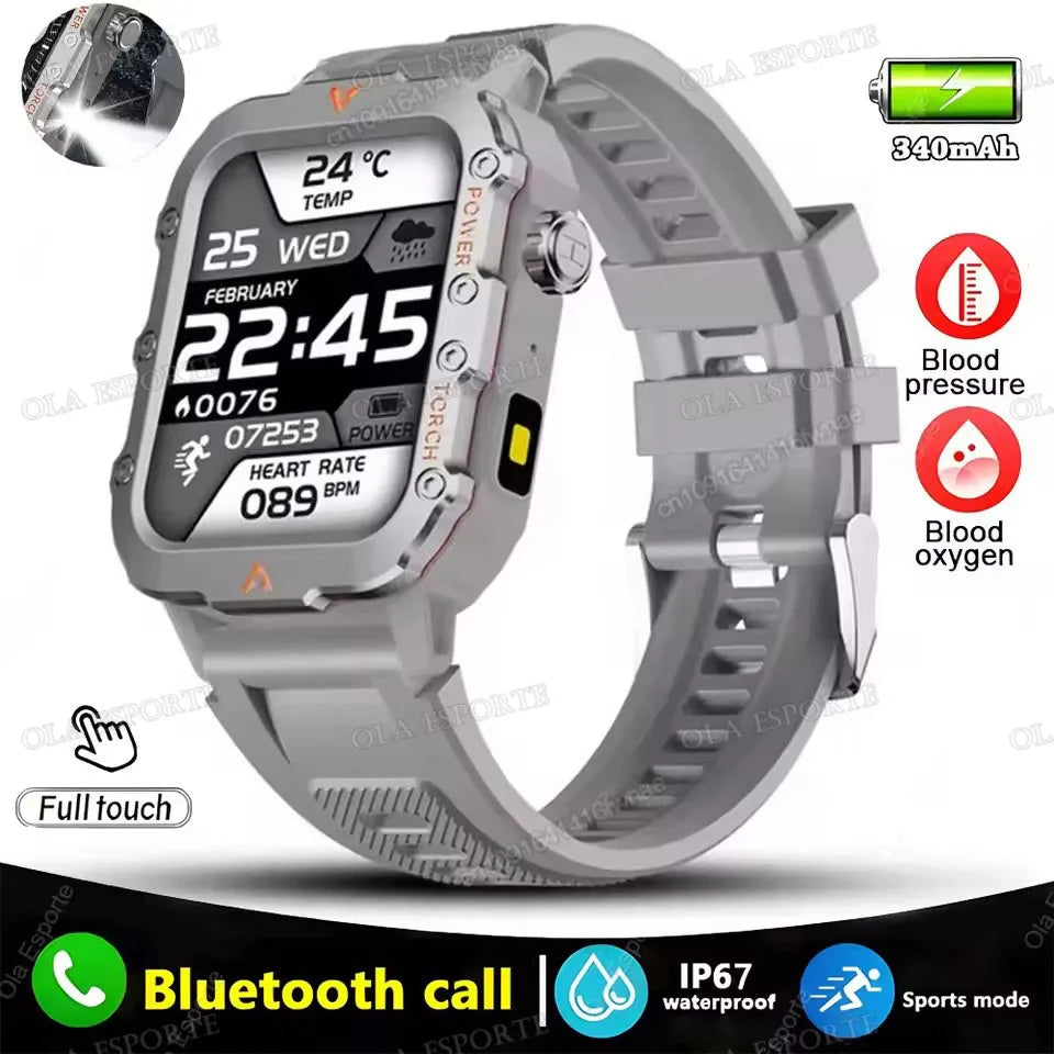 2026 New SmartWatch Men For Women Militray Outdoor GPS Track Sport Watches Heart Rate Sleep Waterproof Smart Watch IOS Android