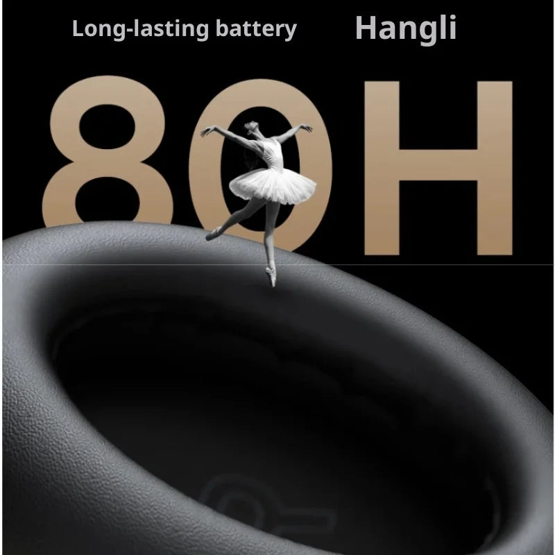 Baseus MH1 Head-Mounted Noise-Canceling Bluetooth Headphone HIFI Sound Bluetooth 6.0 Hi-Res Certification 80h Long Battery Life