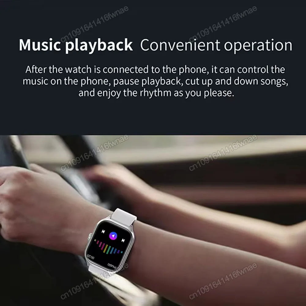 2026 New Smart Watch 2.01'' HD Display Bluetooth Call Message Alert Sports Mode GPS Tracker Smartwatch Men Women For Android IOS