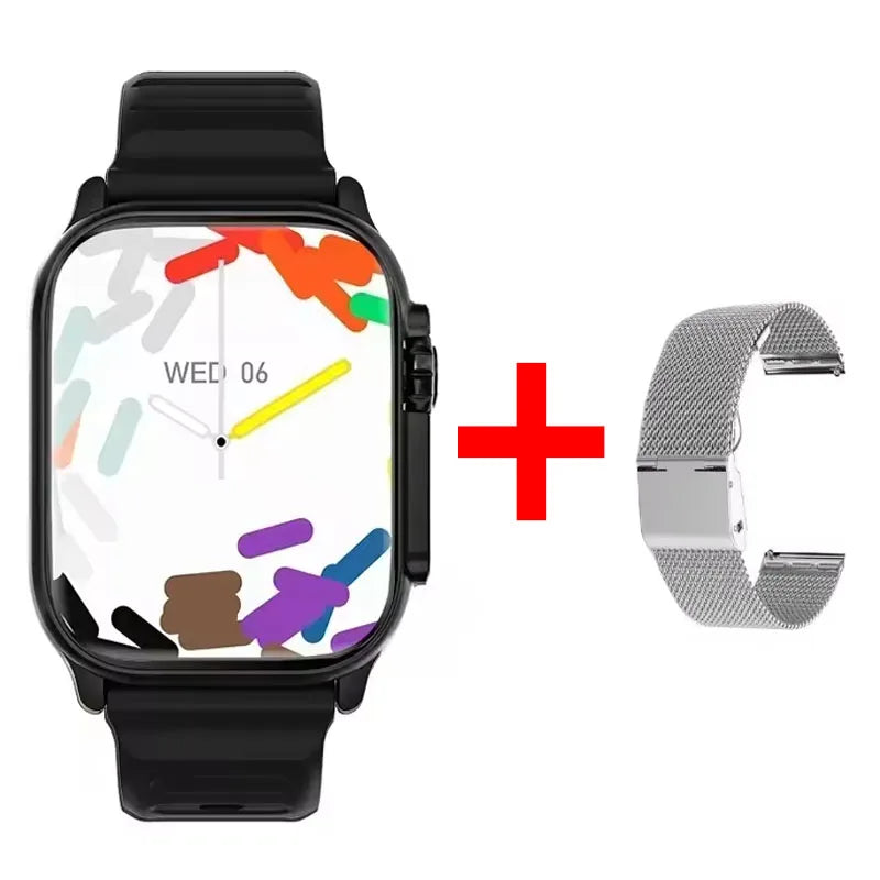 New Watch 10 Ultra Smart Watch 49mm 2026 New NFC Men Women GPS Track Bluetooth Call BT Music Games Wireless Charging Smartwatch