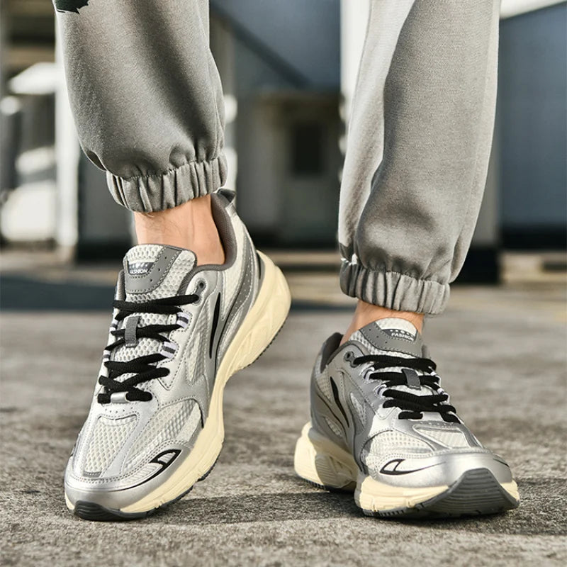Men's Sports Shoes Trendy Casual Shoes Outdoor Running Shoes Breathable Mesh Shoes