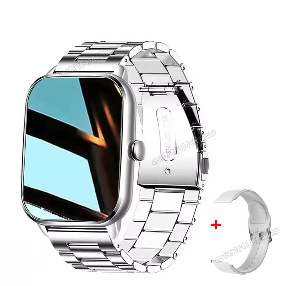 2026 New Smart Watch 2.01'' HD Display Bluetooth Call Message Alert Sports Mode GPS Tracker Smartwatch Men Women For Android IOS