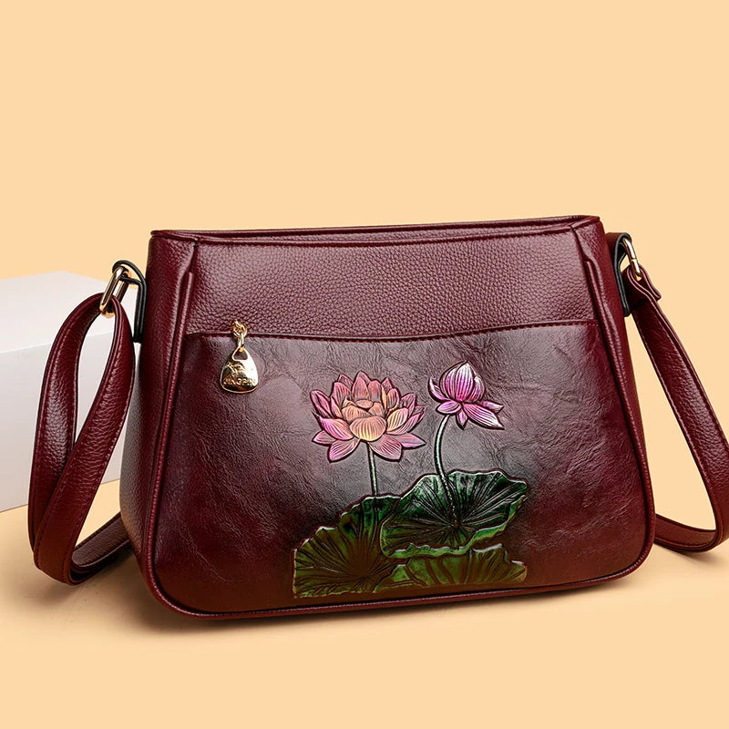 Ladies Luxury Brand Handbags Sac A Main Crossbody Bags for Women 2025 Leather Shoulder Bags Female Messenger Bag Soft Bag