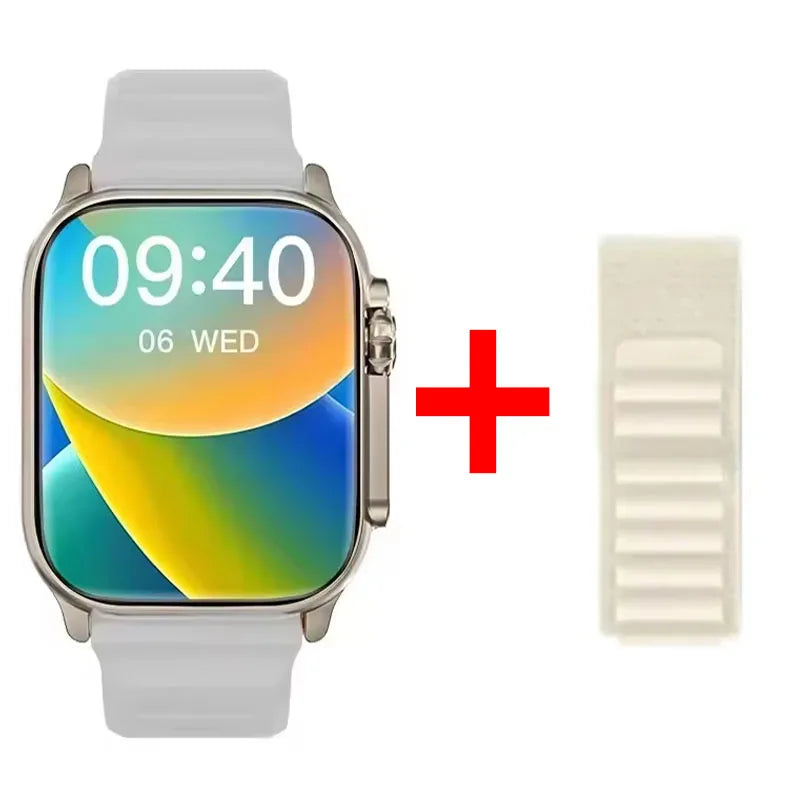 New Watch 10 Ultra Smart Watch 49mm 2026 New NFC Men Women GPS Track Bluetooth Call BT Music Games Wireless Charging Smartwatch