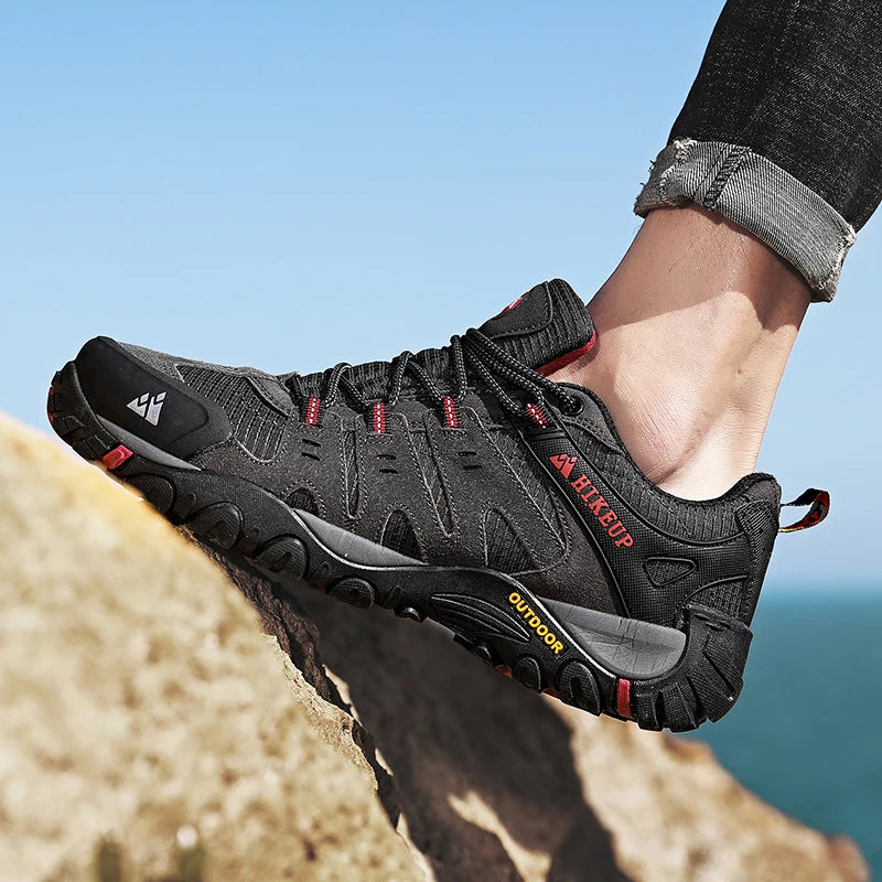 Running Shoes Summer Sports Shoes Men's Shoes Spring And Autumn Breathable Casual Walking Shoes Lace-Up Lightweight Solid Color