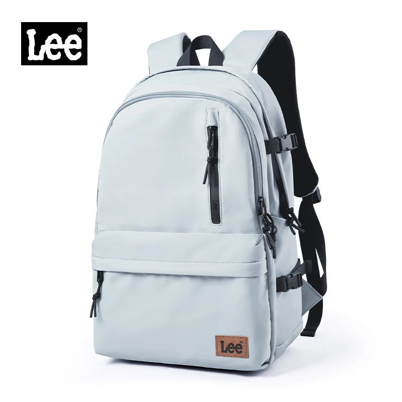 LEE Brand Stylish Unisex Ultralight Oxford School Backpack Man Women 15.6 Inch Laptop School Bag Ladies Pink Red Best Schoolbag