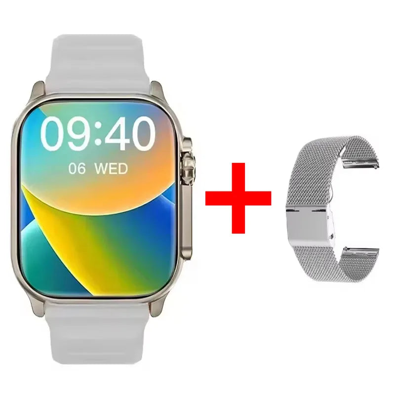 New Watch 10 Ultra Smart Watch 49mm 2026 New NFC Men Women GPS Track Bluetooth Call BT Music Games Wireless Charging Smartwatch
