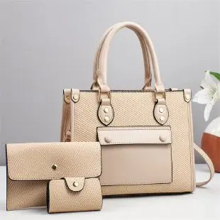 Ladies Diaper Bag Elegant Classic Designer Leather Handbag Shoulder Crossbody Bag Minimalist Commuter