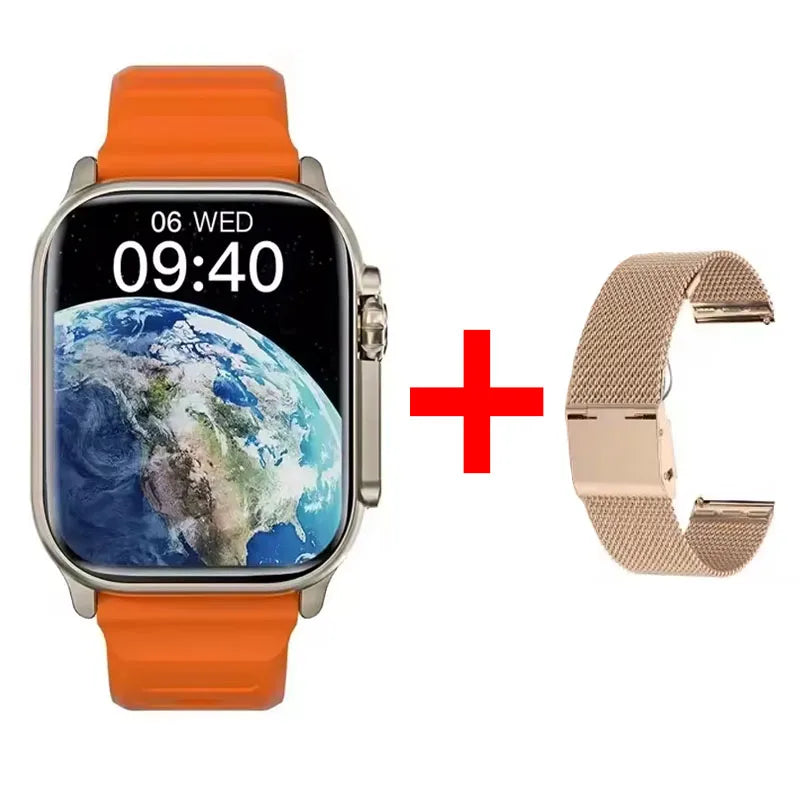 New Watch 10 Ultra Smart Watch 49mm 2026 New NFC Men Women GPS Track Bluetooth Call BT Music Games Wireless Charging Smartwatch