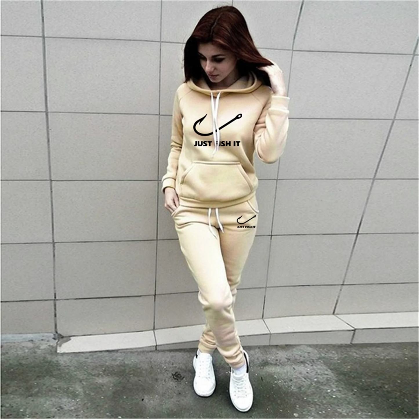 Womens Tracksuits Fashion Sets Outfits Jogging Suits Sports Wear Fashion Hoodie Set Trending Track suits Hoodie+Sweatpants 2 pcs