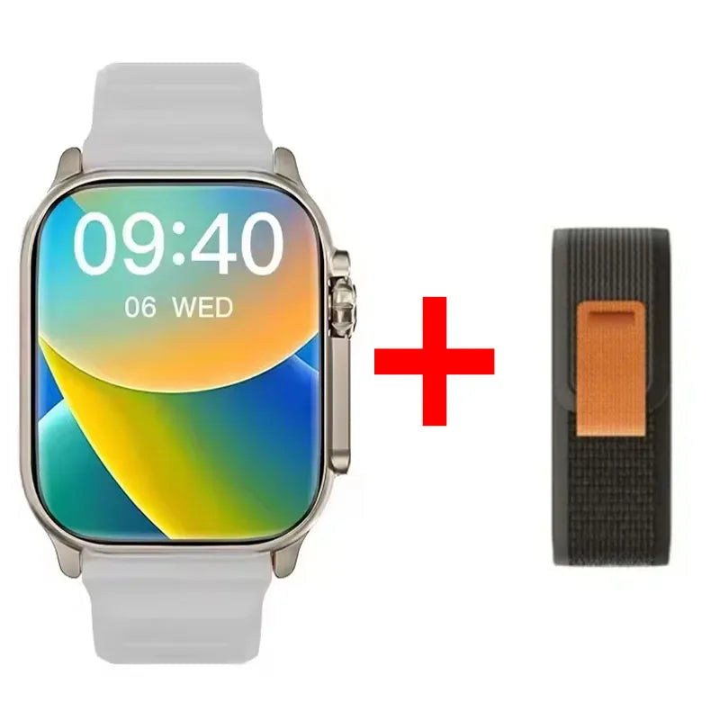 New Watch 10 Ultra Smart Watch 49mm 2026 New NFC Men Women GPS Track Bluetooth Call BT Music Games Wireless Charging Smartwatch
