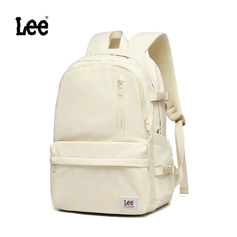 LEE Brand Stylish Unisex Ultralight Oxford School Backpack Man Women 15.6 Inch Laptop School Bag Ladies Pink Red Best Schoolbag