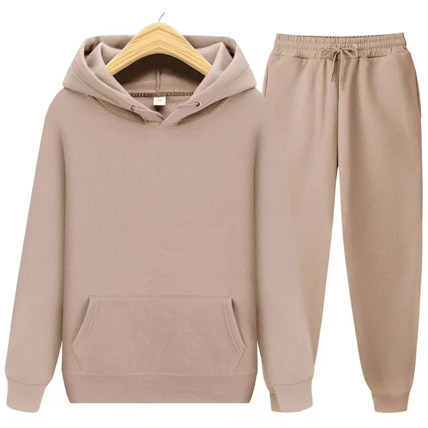 Jogging Women's Tracksuit Casual Women's Sports Suit Loose and Comfortable Daily 2024 Stripe Hoodie Two Piece Set Matching Sets