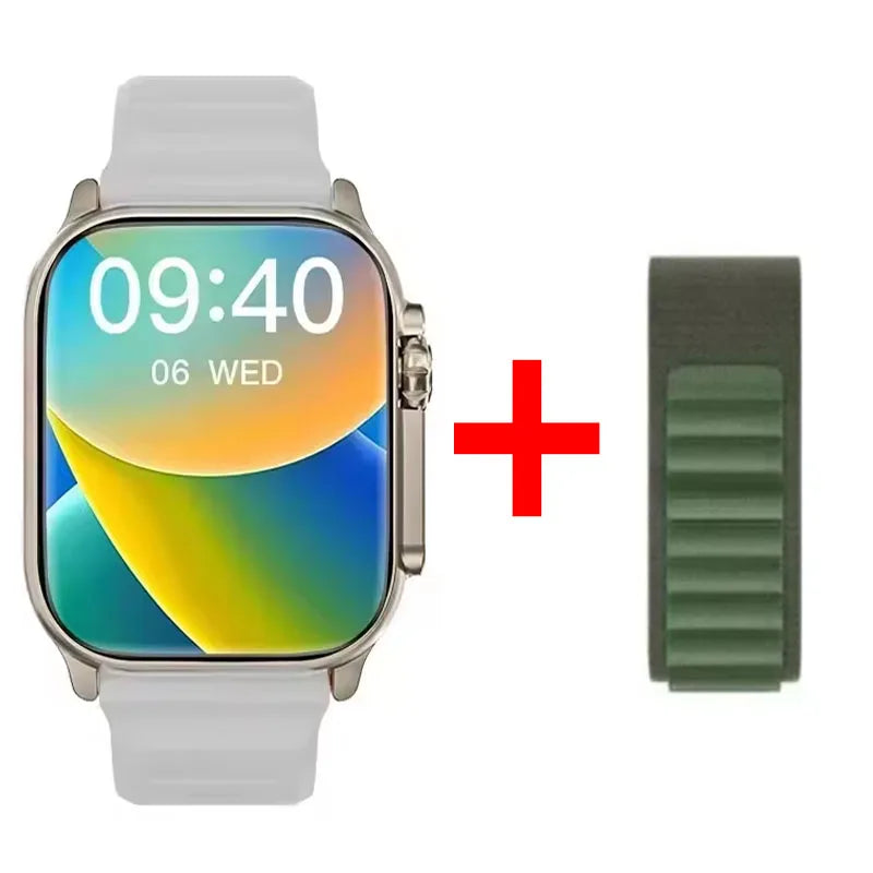 New Watch 10 Ultra Smart Watch 49mm 2026 New NFC Men Women GPS Track Bluetooth Call BT Music Games Wireless Charging Smartwatch