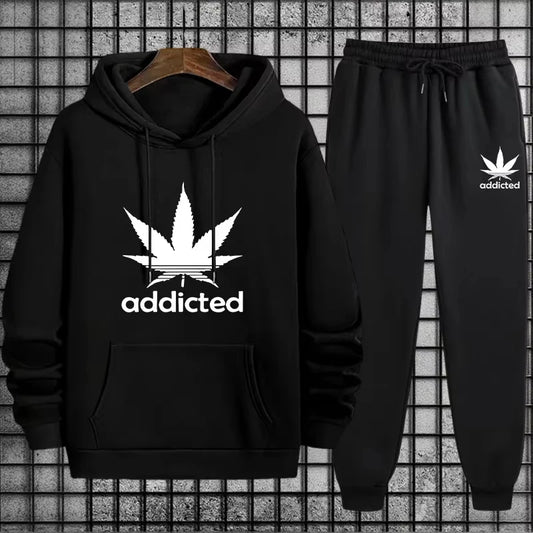 Tracksuit for Men Hoodie + Sweatpants Urban Casual Fashion Sportswear Fall/winter Home Outdoor Comfort Warm Outfit Men's Clothes