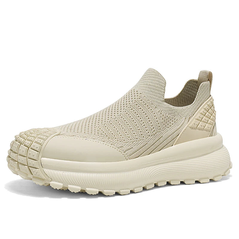 High Quality Sport Shoes Men Anti Slip Wear Resistant Thick Sole Lightweight Comfortable Breathable Outdoor Casual Sneaker