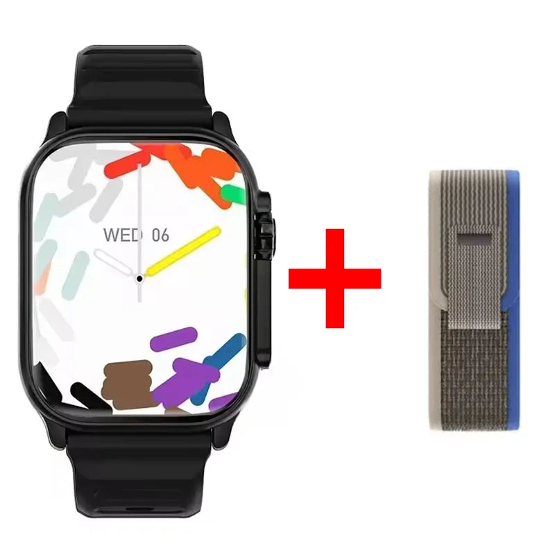 New Watch 10 Ultra Smart Watch 49mm 2026 New NFC Men Women GPS Track Bluetooth Call BT Music Games Wireless Charging Smartwatch