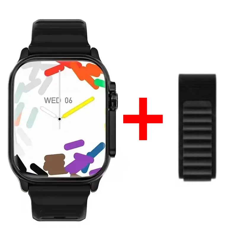 New Watch 10 Ultra Smart Watch 49mm 2026 New NFC Men Women GPS Track Bluetooth Call BT Music Games Wireless Charging Smartwatch