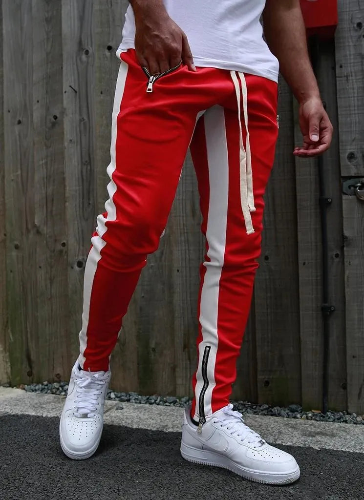 Casual Fashion Pants Men Sportwear Track Tracksuit Gyms Fitness Trousers For Men Hip Hop Black Clothing Joggers Sweatpants Men