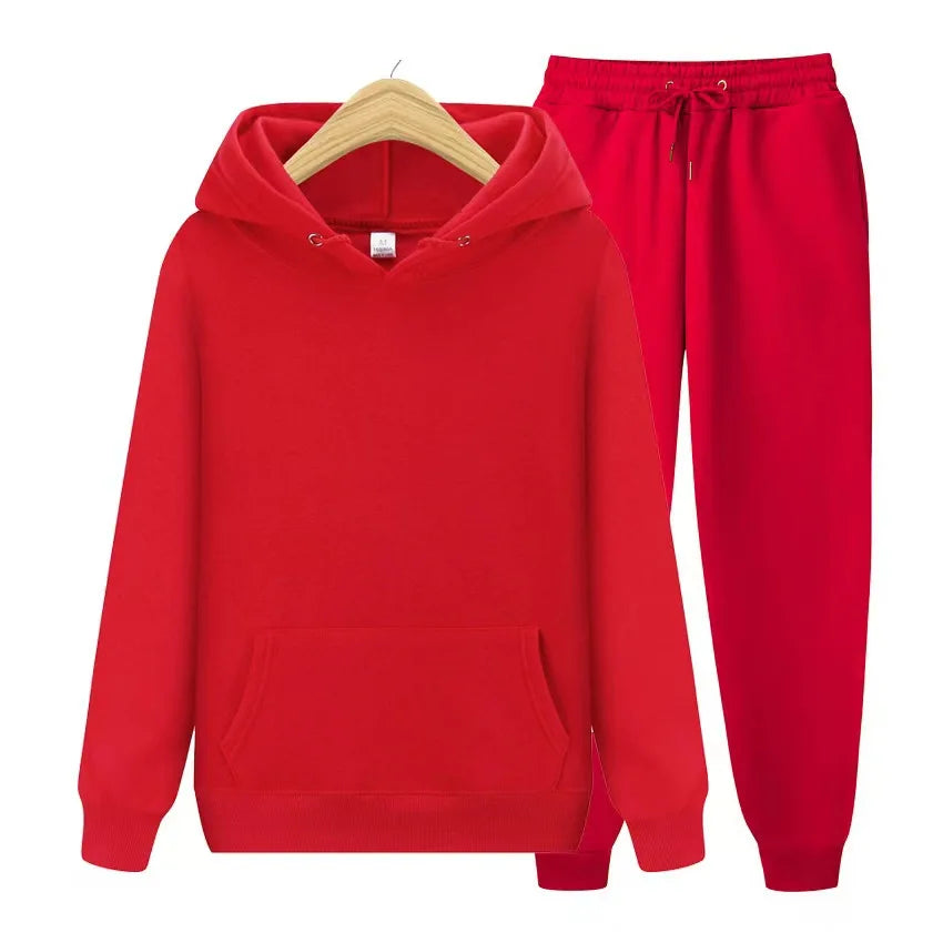 Jogging Women's Tracksuit Casual Women's Sports Suit Loose and Comfortable Daily 2024 Stripe Hoodie Two Piece Set Matching Sets