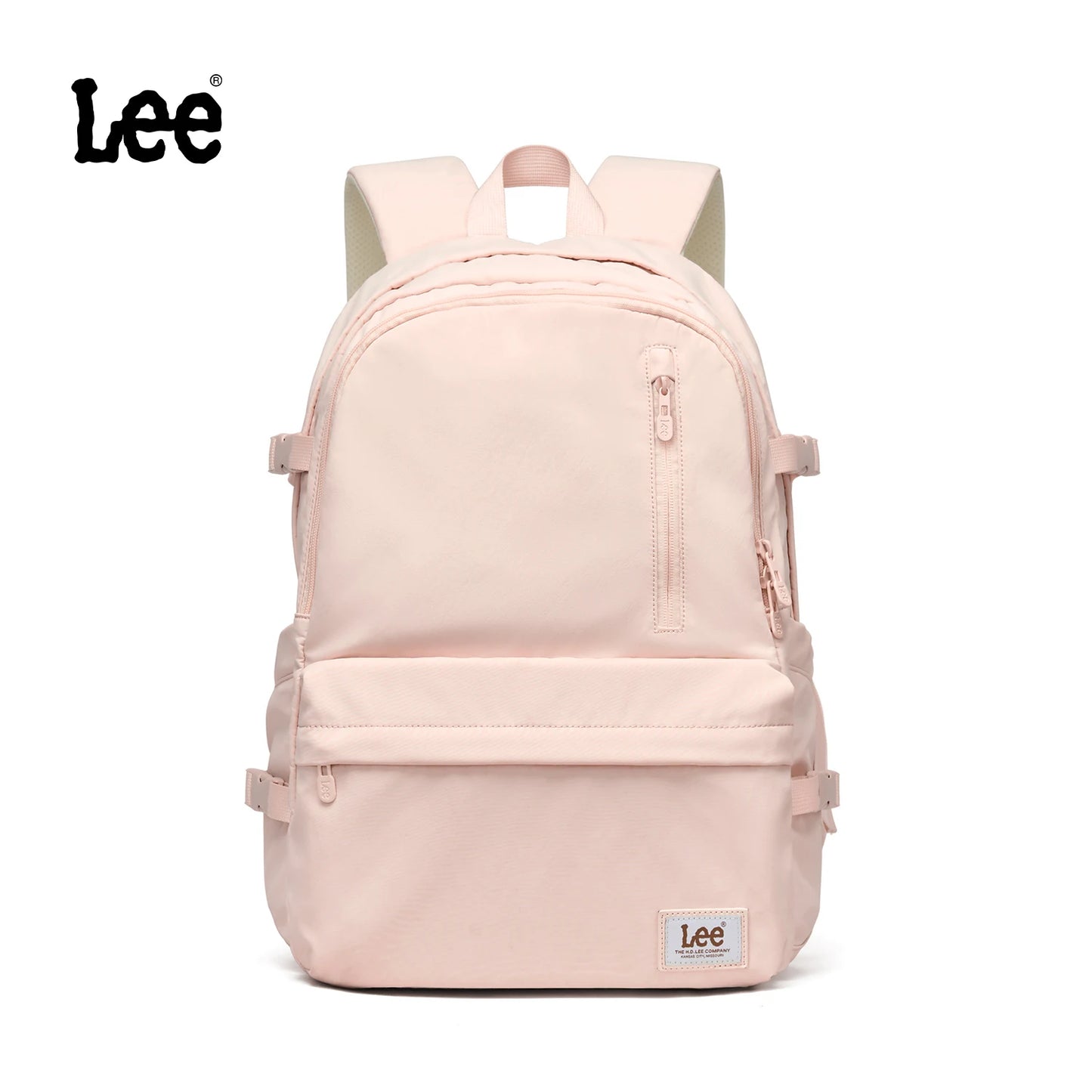 LEE Brand Stylish Unisex Ultralight Oxford School Backpack Man Women 15.6 Inch Laptop School Bag Ladies Pink Red Best Schoolbag