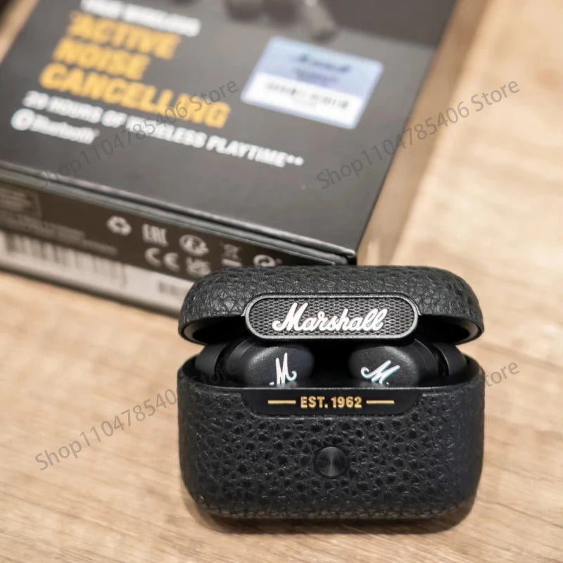 Marshall MOTIF ANC True Bluetooth 5.2 Headphones Active Noise Cancelling Headphones In-ear Earbuds Waterproof Headset HK version