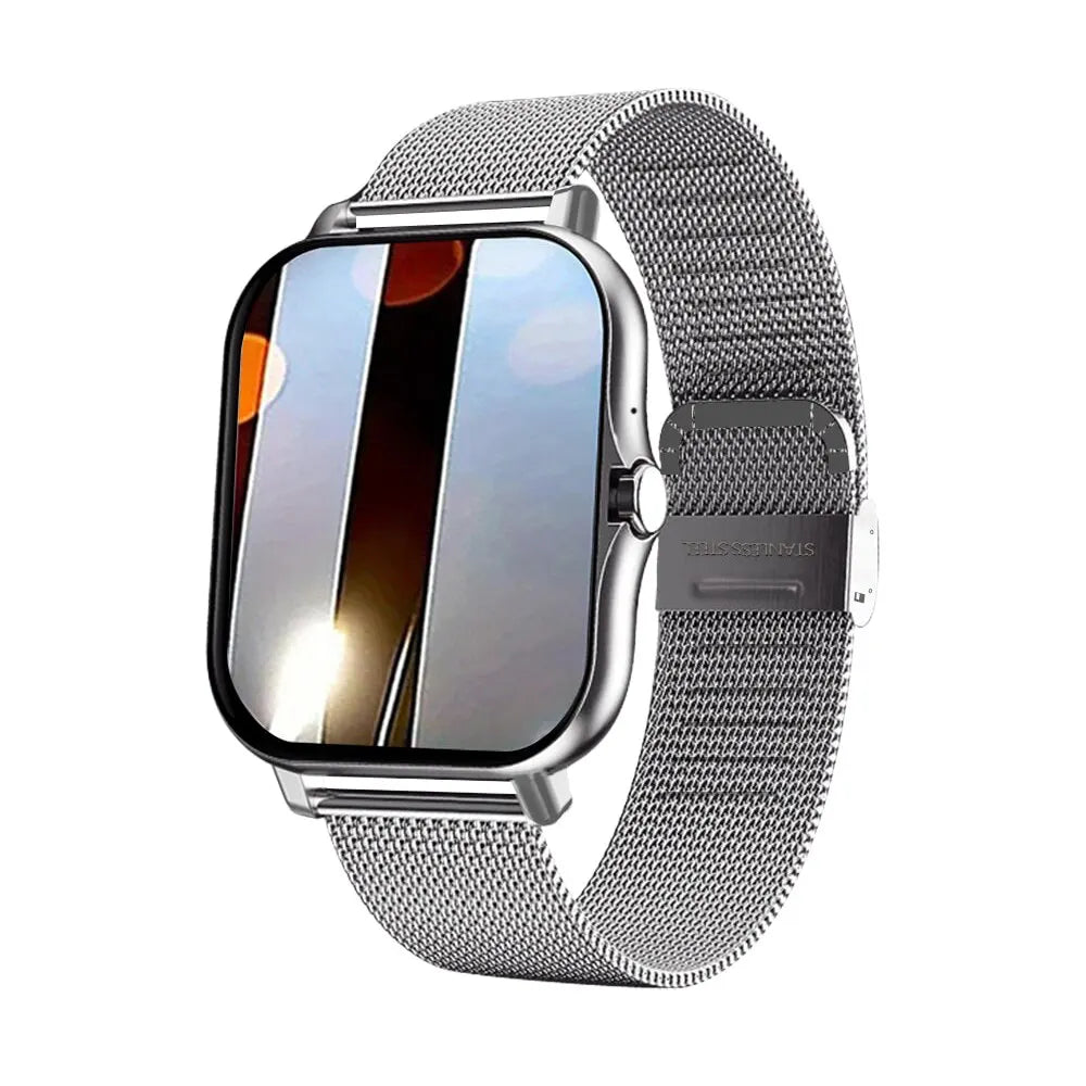 Bluetooth Call Smartwatch for Men and Women Voice Assistant Sports Fitness Android iOS New Hot Sale 1.83" 2024